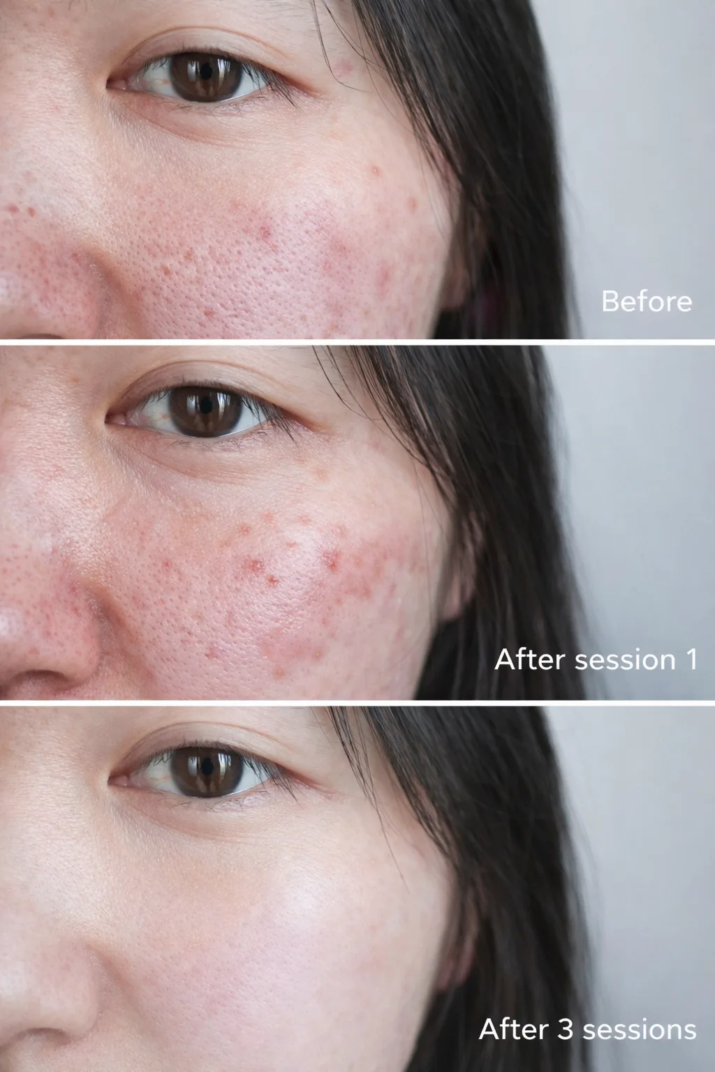 Acne Scar / Pores result at DIVA Skin Clinic Poipet