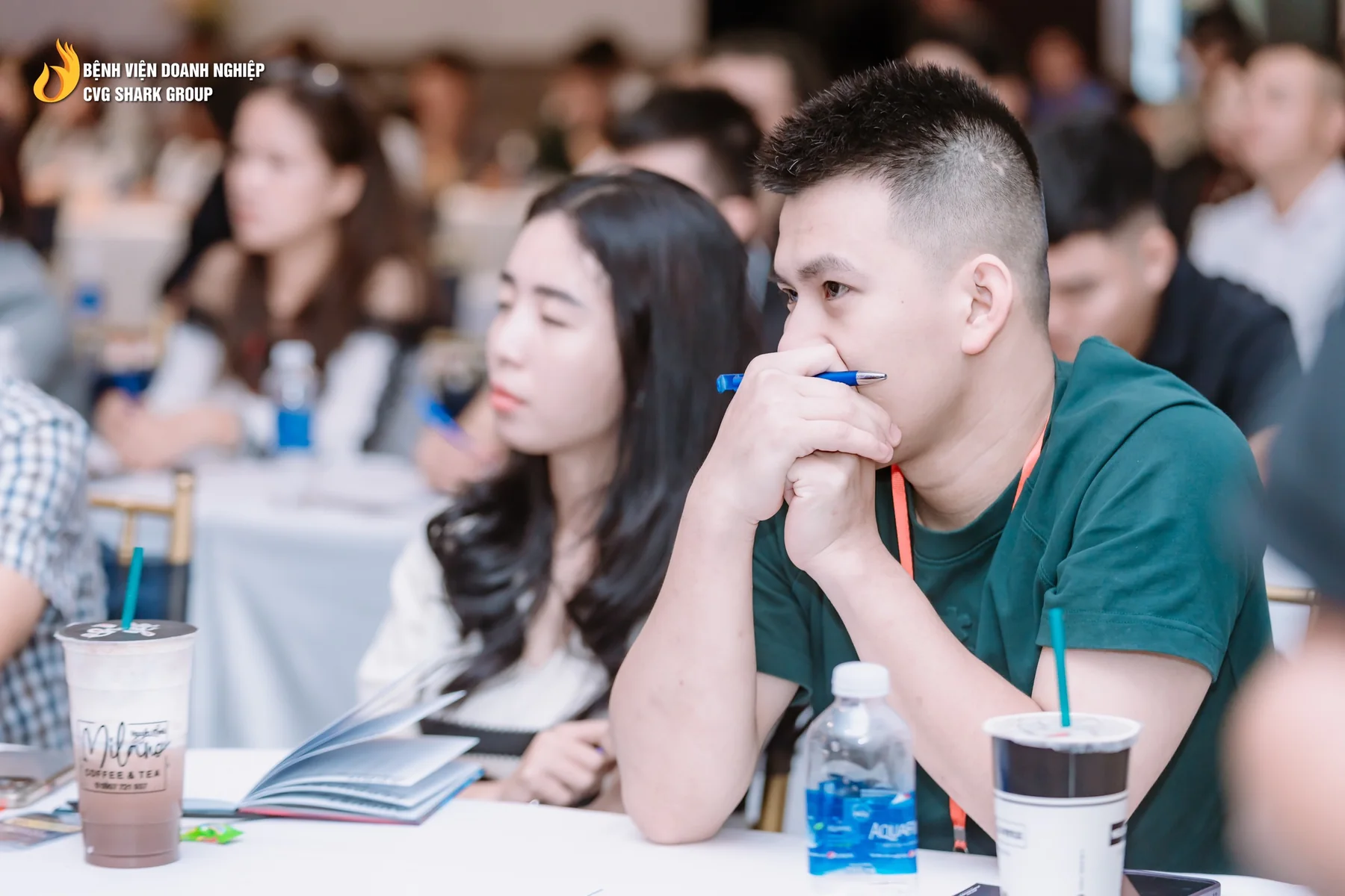 Nguyen Hai Dang attending a professional learning session